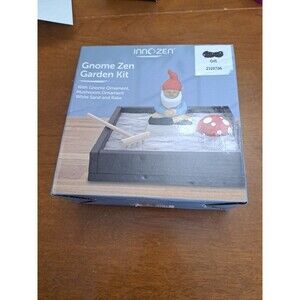 "Tranquil Desktop Mini Zen Garden Kit - Gnome Zen Garden Kit